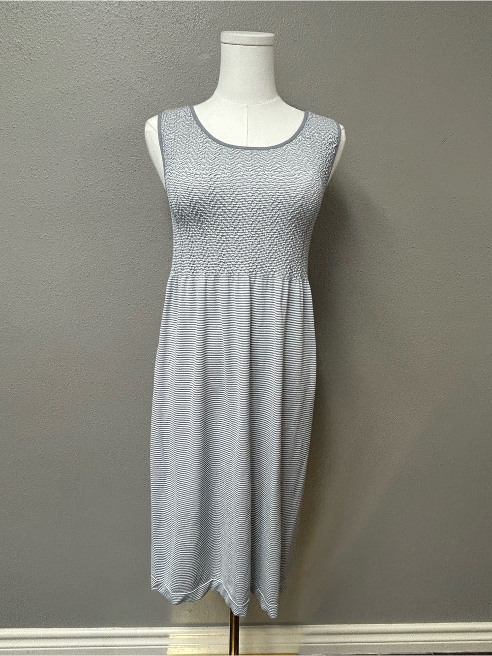 Lark & Grey Cinched Waist Tube Top Midi Dress Size PL./PXL